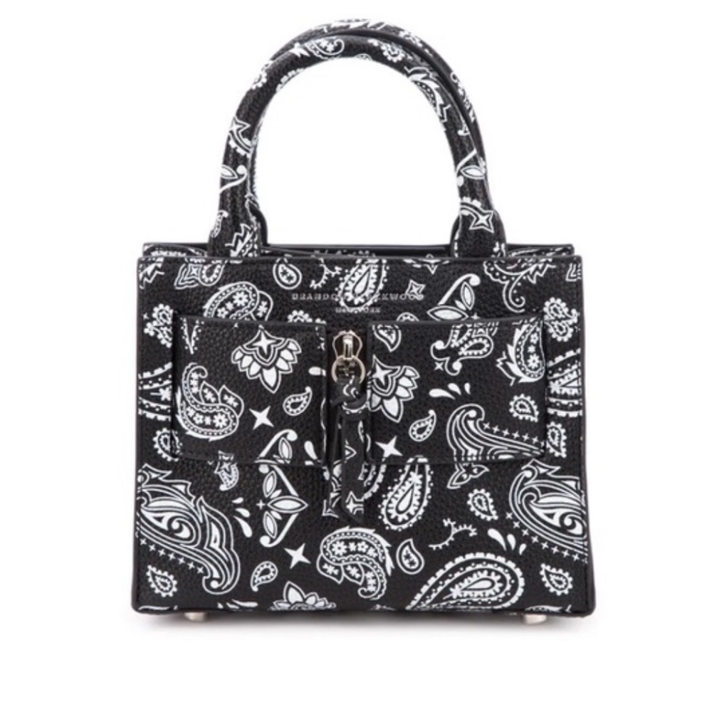 brandon blackwood kuei bag-black bandana